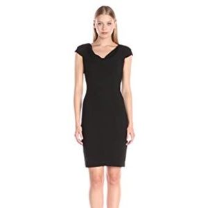 Black Halo Gretchen Cowl Neck Dress
